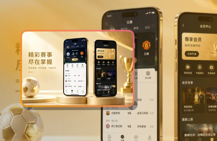 华体会 App亮点，赛事入口更有层次 页面展示